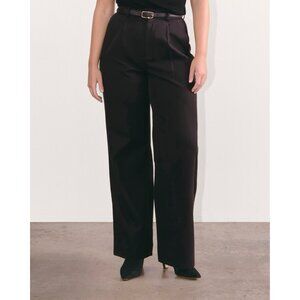 Everlane Black Draper Pants in Buttersmooth, 10S
